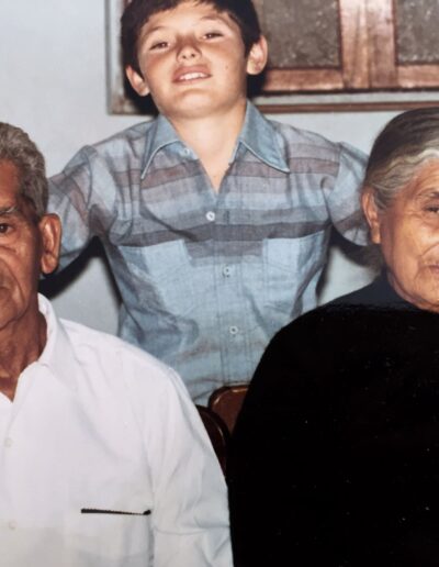 isabel y dimas abuelos y nieto